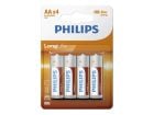 Philips LongLife AA Batterien - 4er-Pack