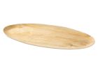 Excellent Houseware Holzoptik ovaler Teller
