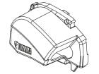 Fiamma Endkappen Kassette links F80S Polar White