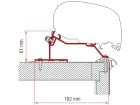 Fiamma F80/F65 Adapter Caravan Roof 370 cm
