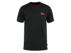 Fjällräven Abisko Wool Logo SS Black Herren T-Shirt