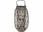 H & S Decoration Ø 28 x 50 cm Weidenlaterne - Grey