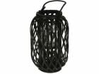 H & S Decoration Ø 26 x 40 cm Weidenlaterne - Black