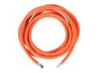 Obelink 1/4" Links x Schnellkupplung PVC-Gasschlauch - 5 Meter