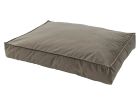 Madison Medium Lounge Velours taupe Hundekissen