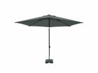 Madison Elba 300 cm push-up Sonnenschirm - Grey
