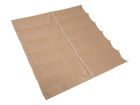 NC Outdoor 2,9 x 3,0 Harmonika Schattentuch - Sand