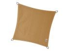 Platinum Coolfit 5x5m quadratisches Sonnensegel - Sand