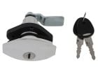 Obelink ovale Druckschloss - White