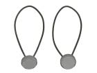 Obelink Set Gummischlaufen mit flachem Knopf - 14 cm