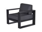 Outdoor Feelings Cluba Loungestuhl - Anthrazit