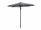 Lesli Living Libra 300 cm push-up Sonnenschirm - Grey
