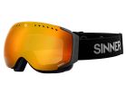 Sinner Emerald Black Orange Skibrille