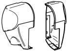 Thule Omnistor Set Endkappen Kassette 5003 Weiß