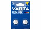 Varta 2x CR2032 Lithium Knopfzellenbatterien