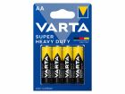 Varta 4x Superlife AA Batterien