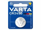 Varta Lithium CR 2450 Knopfzellenbatterie