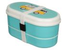 Volkswagen T1 Bento blaues Lunchbox Set