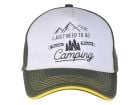 Wander Wonder Camping Cap - White