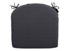 Madison Basic Black 46x48 Sitzkissen