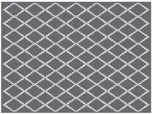Obelink Patio Matte Diamond 200 x 180 cm Zeltteppich