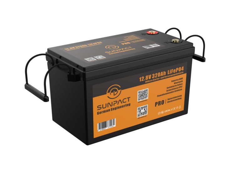 SunPact  12V320Ah PRO Versorgungsbatterie
