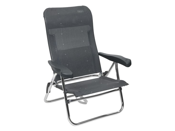 Crespo AL-205 Dark Grey Strandstuhl