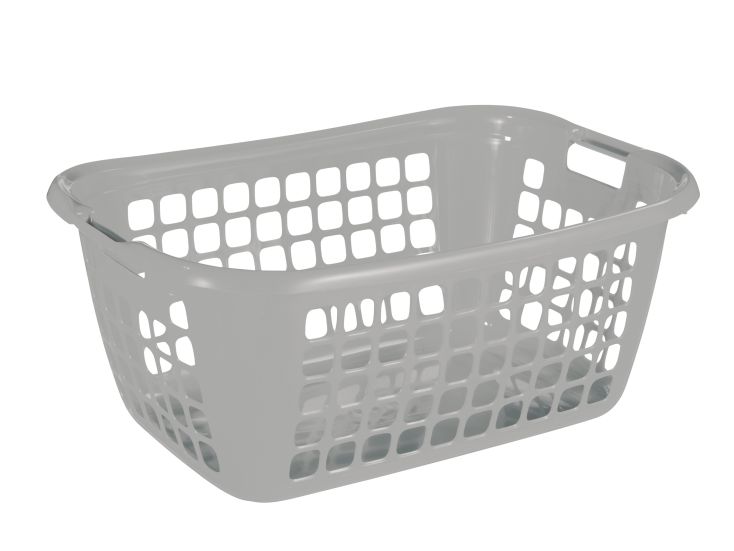Sunware Basic 65 cm tiefen Wäschekorb - Grey