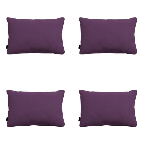 Lila Dekokissen Madison Panama - 4er-Set