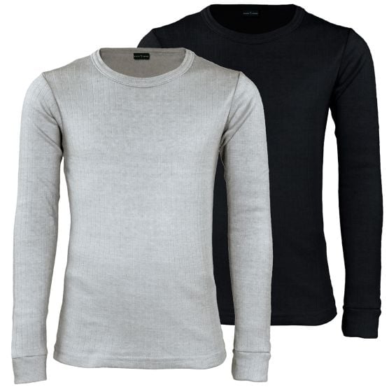 Black Snake Cuddle Grau/Schwarz 2-Pack Kinder Thermoshirt