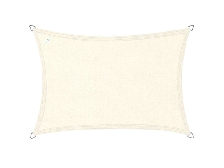 Buitenkado 4x5m creme weiß sonnensegel