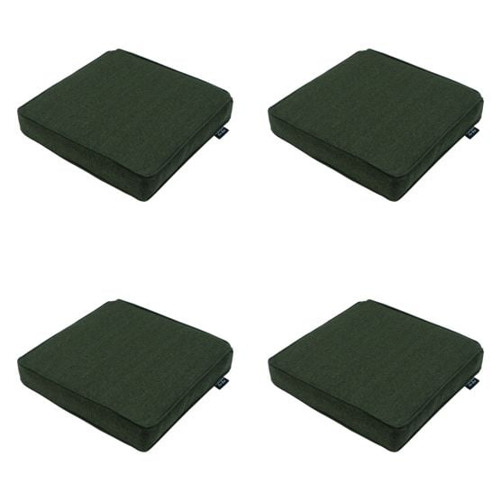 Madison Green Canvas Eco+ Sitzkissen - 4er-Set