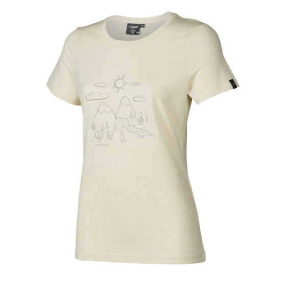 Ivanhoe Cilla Outdoor Damen T-Shirt - Beige