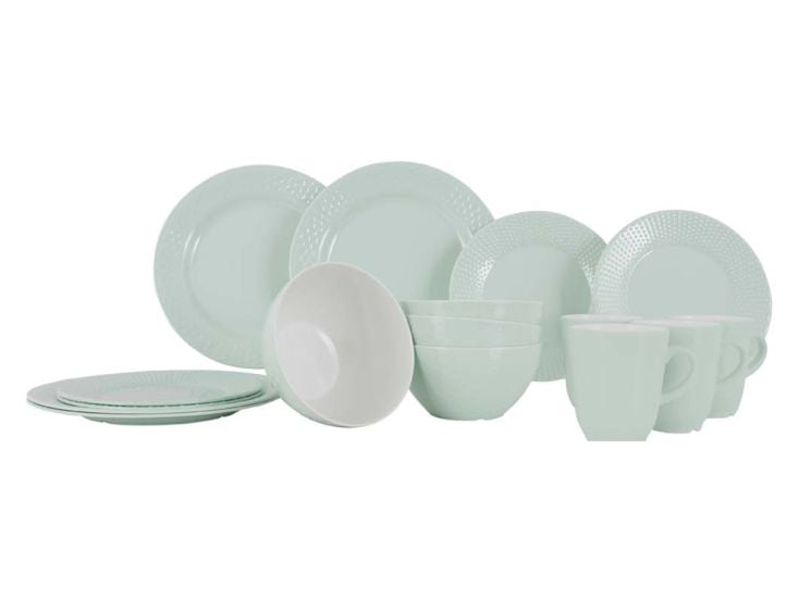 Gimex Royal Line 16-teiliges Geschirrset - Pastel Mint
