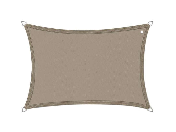 Buitenkado 2.5 x 2.5 x 3.5  wasserdicht Sonnensegel - sand beige