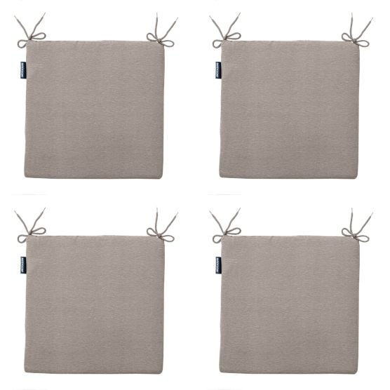 Madison Panama Jute-Sitzkissen – 4er-Set