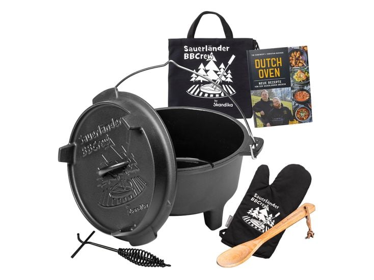 Skandika Sauerländer BBCrew Dutch Oven Satz - 10,25 Liter