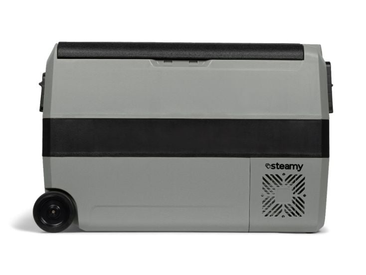 Steamy-E Dual Zone 50 Elektrische Kühlbox mit Rollen