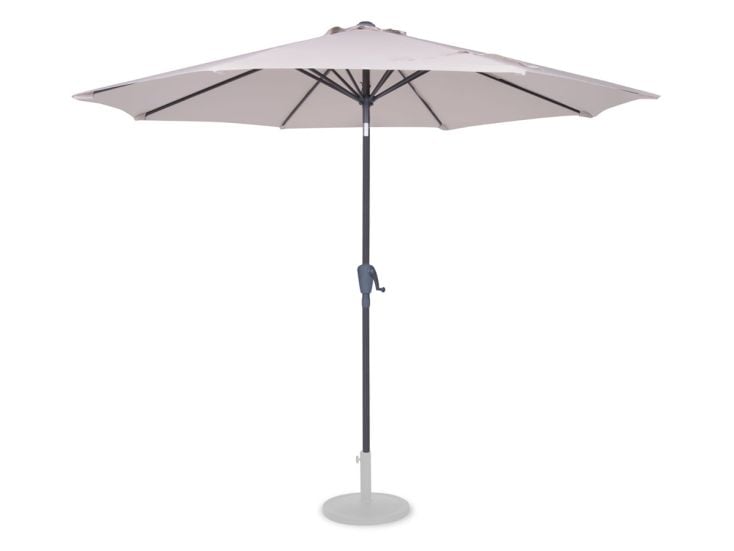 VONROC Recanati Ø300 cm Premium Stocksonnenschirm - Beige