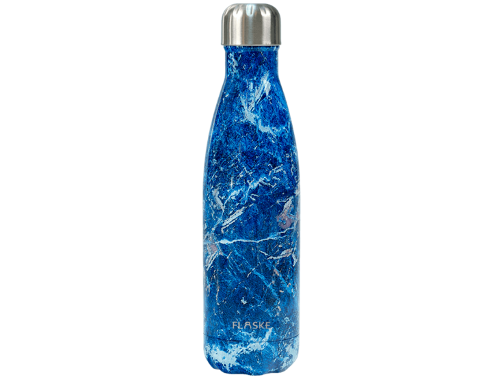 FLASKE 500 ml Trinkflasche aus Edelstahl - Marble Skye