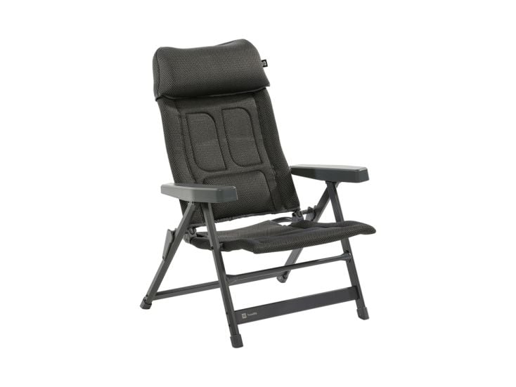 Travellife Lucca Lounge Deep Grey Klappstuhl