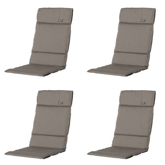 Madison Rib Liver Gartenkissen - 4er-Set