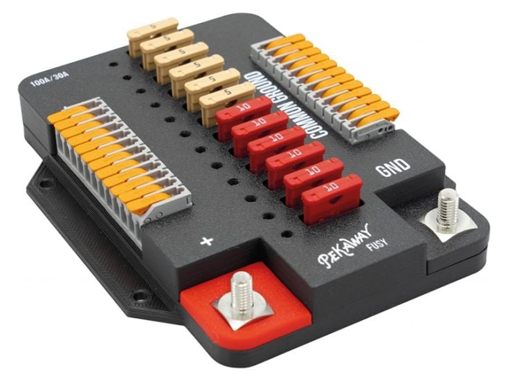 Pekaway Fusy Standard Sicherungsblock mit WAGO-Klemmen