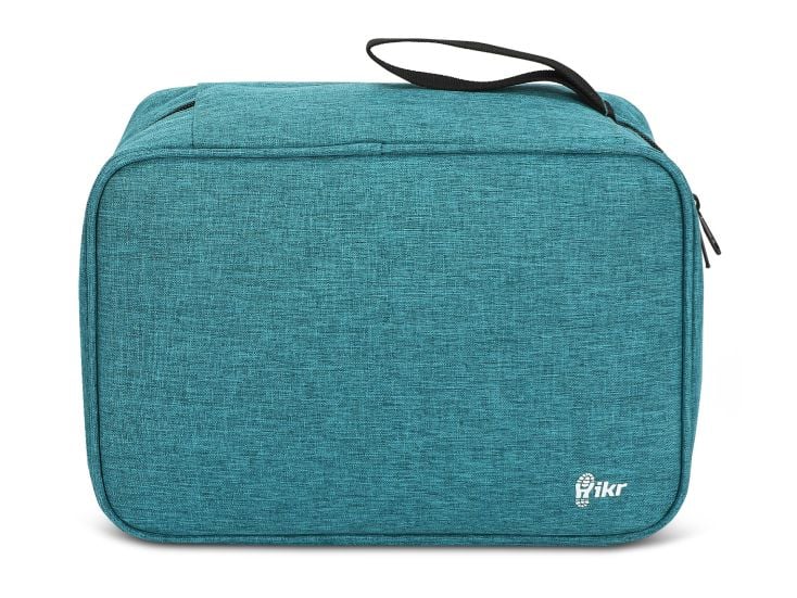 Hikr Kulturbeutel mit Haken – Extra geräumig - Blue