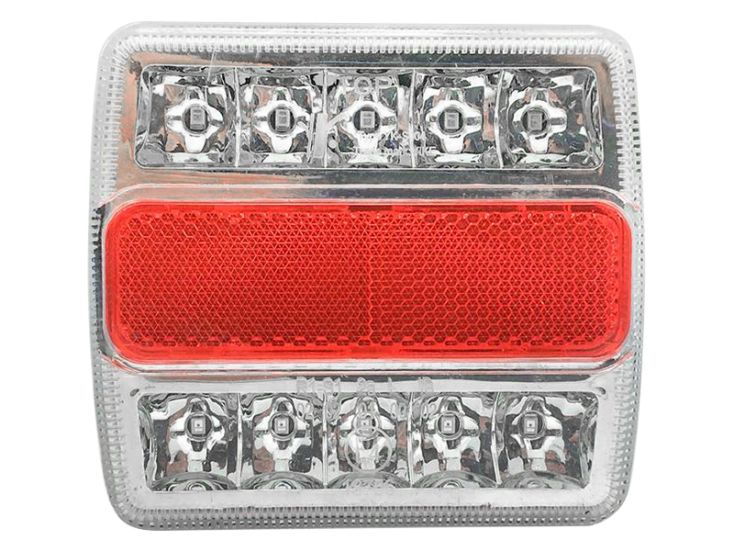 Tip-it 98x98mm 12 Volt LED Rücklicht