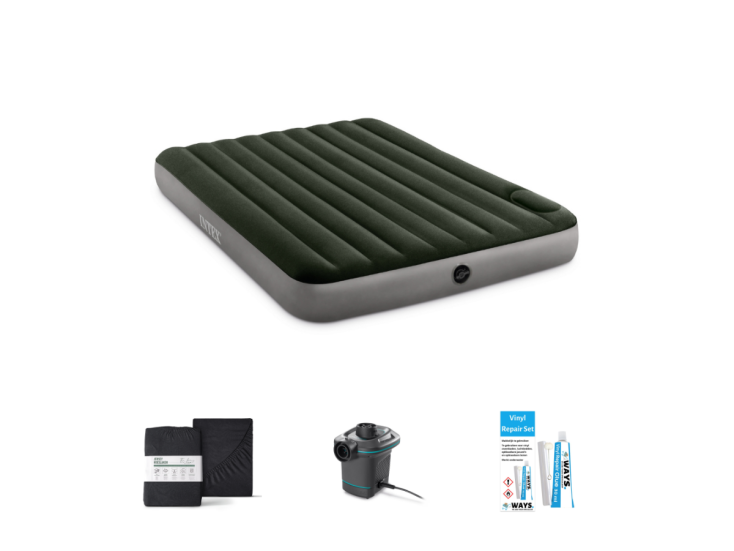 Intex Downy 203 x 152 cm Luftmatratzen-Set - 
4-teilig