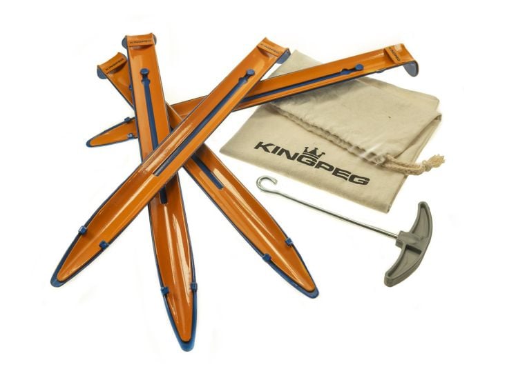 Kingpeg max stürm Zelthering - Set von 4