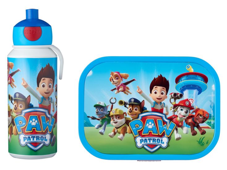 Mepal Campus Trinkflasche Pop-up mit Brotdose - Paw Patrol