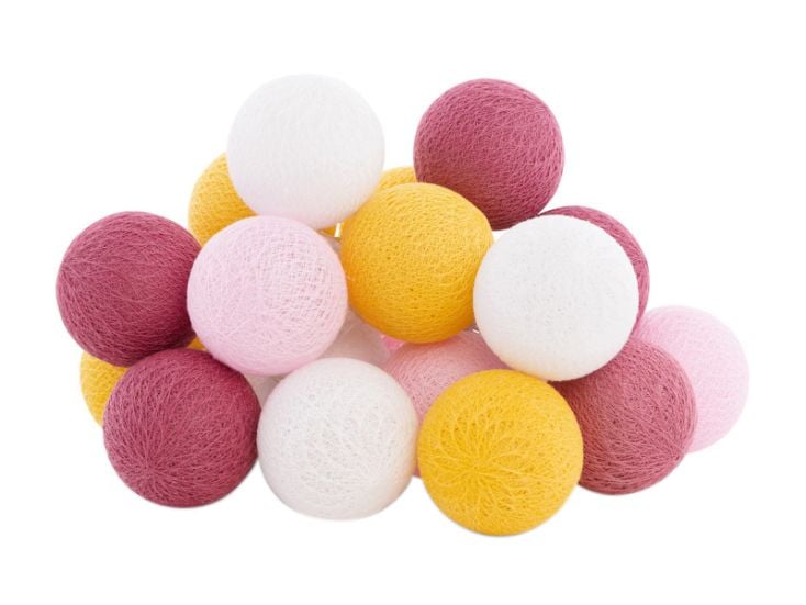 Cotton Ball Lights Outdoor Starter Kit lichterkette - Pasion