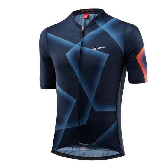 Loeffler Penta Vent blaues Herren-Radsportshirt